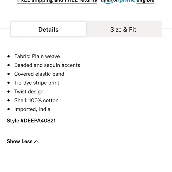 Deepa Gurnani Head Wrap NWT - Picture 4 of 8